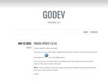 Tablet Screenshot of godev.net